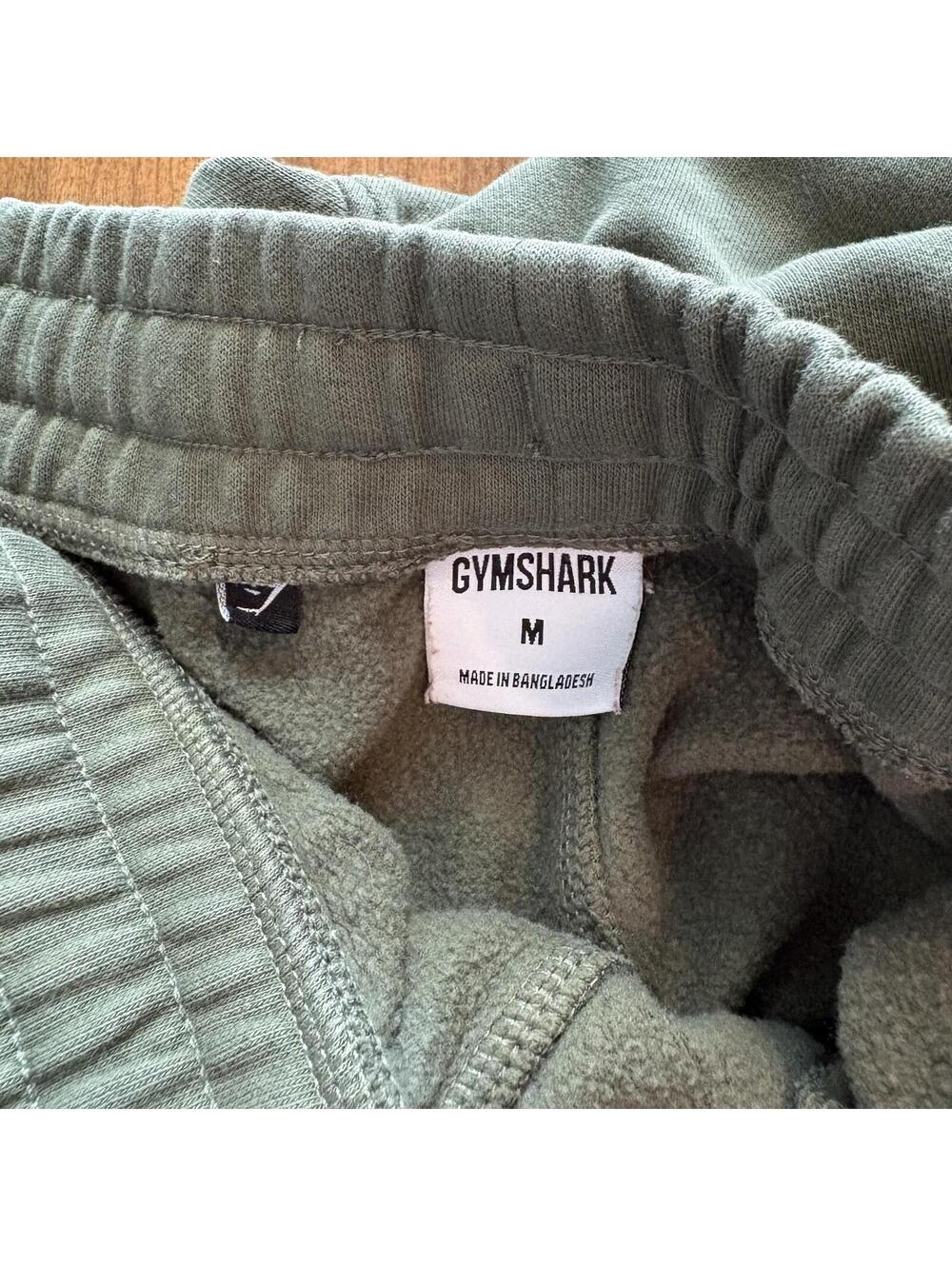 Gymshark Olive Green Jogger Sweatpants Women's Medium Sporty Athleisure Workout - Picture 3 of 9